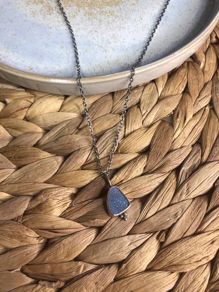 Colgante Bruma Azul